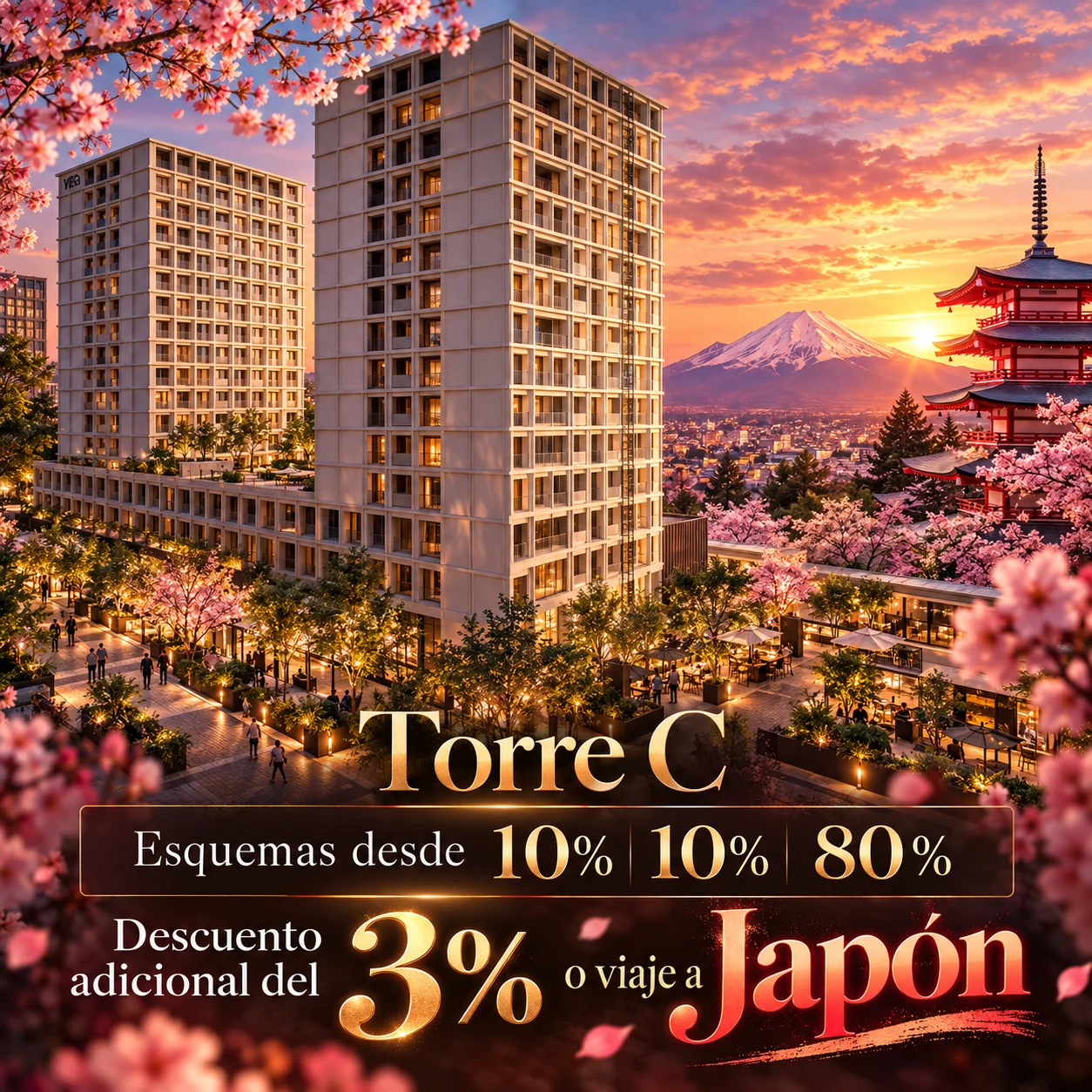 🏙️🔥 ¡TU NUEVO DEPA PUEDE LLEVARTE HASTA JAPÓN! 🇯🇵✈️